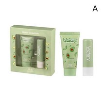 자외선차단핸드크림 주부 고보습 대용량 휴대용퍼퓸로션 2 개대 식물 모이스처 라이저 립 밤 세트 안티 건조 아보카도 딸기 복숭아 안티 크랙 스킨 케어