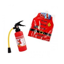 소방관 가운 소화기 세트 / 어린이집 유치원 안전교육 불끄기 교육용 역할놀이 직업체험 소방차 불조심 소방관
