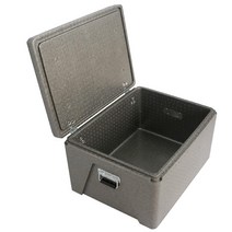 오토바이 배달통 방수 보온통 보냉통 자전거 배달가방, 두꺼워진 79L 그레이