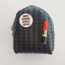 골프 파우치 골프공 주머니 동전지갑 악세사리, 핫핑크