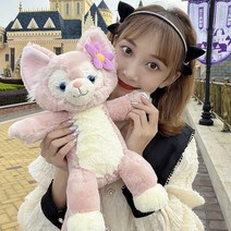 봉제완구 리나 베일공 어린 스타더로 인싸템 인형 의류 대신하다 성탄 선물 여우 3913179259, 조개 키 본원, 40cm