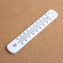 벽걸이 아날로그 실내 온도계 가정용 수은 온습도계, 1개
