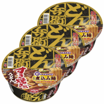 닛신 스키야키식 우동 3개 세트