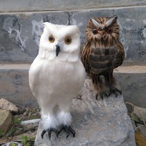 비둘기가싫어하는것 모조독수리 과수원 농작물보호, 18.5cm화이트