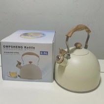 화목보일러 가정용화목보일러 가정용전기보일러가정용 gwpsheng 휘파람 스테인레스 스틸, 2.5리터, 휘파람 주전자001