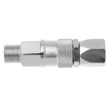 1/4 "스테인리스 스텔라 에어리스 스프레이 건 호스 스위블 조인트 페인트 건 어 66x16mm, 단일옵션