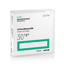 HP 한국총판 백업 LTO TAPE BACKUP MEDIA, HP LTO8 Q2078A