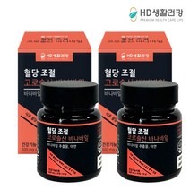 HD생활건강 혈당케어 코로솔산 바나바잎 600mg 30정, 2개