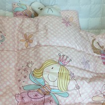 러브스티치 순면 에어롤솜 포근한 어린이집 낮잠이불 사계절용, 08_팅커벨 낮잠이불