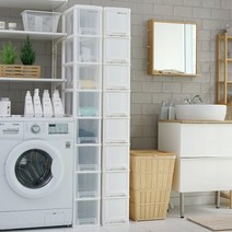 기타 바보사랑[보노하우스]모던컬러 슬림 틈새 서랍장8단 (바퀴별매), 바이올렛