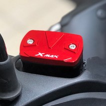 야마하 XMAX300 마스터 실린더 캡 레드 YAMAHA 엑스맥스300 커스텀 튜닝 파츠, 우측