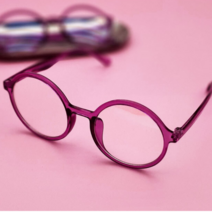 안경태 동그란안경 반무테안경 반무테 패션 핑크