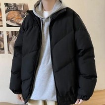 패션 남자 점퍼 겨울 패딩 캐주얼 데일리 데이트코디