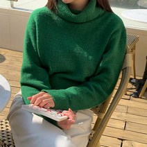 [KT알파쇼핑]토이크롭폴라티셔츠 JLE-WKN-2108-옐로우