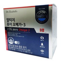 닥터엘리자베스 알티지 퓨어 오메가3 혈행개선 부모님 수험생 눈 건강 추천 선물, 맥스 칼슘 마그네슘 120개입 x 600mg