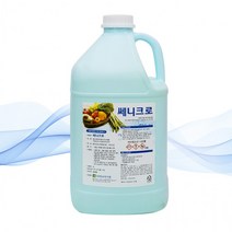 a20 쎄니크로 4L(염소계) 과일 야채류소독용(변심반품불가), 단품, 4000ml