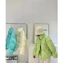 여자 퀄팅 숏패딩 겨울 오리털 구스 크롭자켓 블랙프라이데이