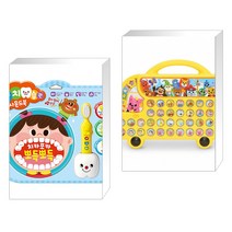 (서점추천) 치카포카 뽀득뽀득 + 핑크퐁 한글버스 (전2권)