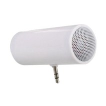 lg 블루투스 누구 스피커 35mm 잭 스테레오 미니 휴대용 MP3 음악 플레이어 앰프 라우드 휴대 전화 태블릿 PC, 하얀색