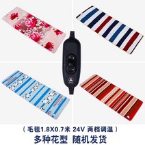 전기장판 차량용전기 온열매트 24v인버터 12볼트자동차 싱글 대형트럭 차량방석 침대, T10-(180*70cm)담요 두꺼운 차량용 24v