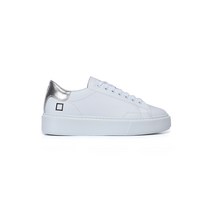 [국내 매장판] D.A.T.E [DATE X VERUTUM] WOMEN SFERA CALF - WHITE-SILVER / W341-SF-CA-WHV 273530