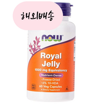 나우푸드 로열젤리 로얄제리 1500mg 60캡슐, 1개, 60정