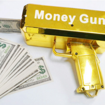 용돈 머니건 메세지 돈 다발 뿌리는 쏘는 총 슈프림 생일 행사 선물 용돈 이벤트 홈파티, 05.오늘은내가쏜다(100장), 블랙