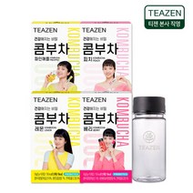 티젠 콤부차 4가지맛 혼합 40스틱(파인애플)+보틀증정, 50g, 1세트