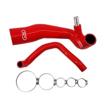 nissan 미니 쿠퍼 S 1.6 R56 터보용 실리콘 흡기 부스트 호스, 02 빨간