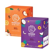 이디야 블렌딩 티 네이블 오렌지 10T+피나콜라다 10T