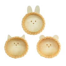 라탄 귀요미 동물 바구니 만들기, 1.고양이