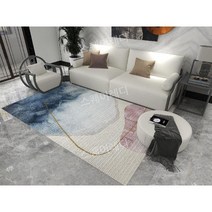 라인드로잉 패턴 러그 카페트 모던심플 디자인 인테리어 침실 거실