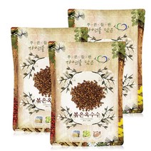 푸른들판 국내산 끓여먹는 볶은 옥수수 알곡 차, 1kg, 3개, 3개