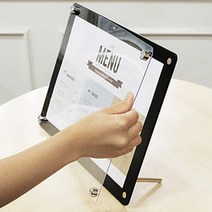 a4액자 아크릴액자 사업자등록증 액자틀 제작 투명 웨딩 상장 가훈 가벼운 자석프레임, 색상, 흰색