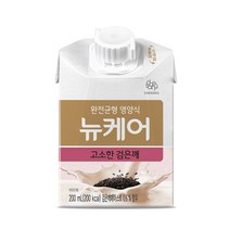 대상웰라이프 뉴케어 고소한검은깨맛 200ml 1팩 완전균형영양식 식사대용, 1개