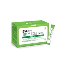 CJ BYO 20억 생유산균 100포 1.5g 온가족유산균 프로바이오틱스, 100개입