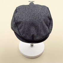 [압소바] 메종헌팅캡모자(체크그레이) (JAX731502)