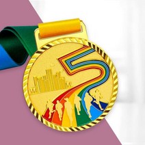 러닝 러너 골드 메달 트로피 상 목 리본 익스프레스 다양한 기념품 학교 스포츠 제작, customized content, Gold medal F