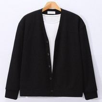 후앙스 데일리 5버튼 기본 무지 가디건 YNGT-3136