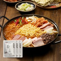 미스타셰프 부대찌개 600g 3팩, 3개