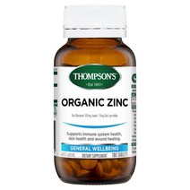 톰슨 오가닉 아연 180정 / Thompsons Organic Zinc 180 Tablets