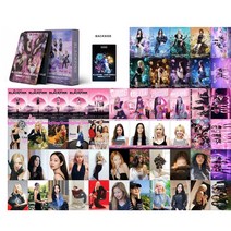 블랙핑크 포카 블핑 BP lomo카드 굿즈 팬 선물 55장