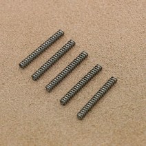 스테인레스 스틸 스피닝 휠 캐스트 스위치 스프링 압축 리턴 압력 스프링 루야 낚시 릴 낚시 장비 액세서리, 5ps