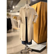 ab.fz (단독) 단미 핸드메이드 금장버튼 롱 울코트 ABXY1QC01A1 US