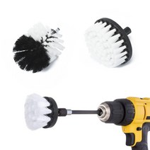 [굿즈트리] 찌든때 쓱싹 전동드릴 청소솔 3종세트 욕실 청소탭, 상세 설명 참조, 상세페이지 참조