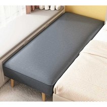 침대 확장 프레임 보조 간이 매트리스 깔판 소파 틈, 스펀지 길이 200x가로 90 회색