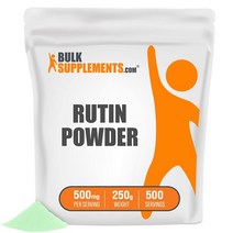 벌크서플리먼트 루틴 파우더 250그램 Rutin Powder, 250 grs, 1개