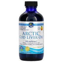 Nordic Naturals 노르딕 내추럴스 아크틱 코드 리버 오일 오렌지 237ml, One Color, One Size
