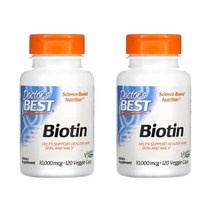 닥터스베스트 비오틴 10000mcg 베지캡, 120정, 2개, 120정