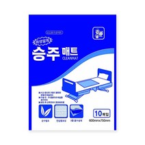 승주매트 1팩 위생깔개 노인 어르신 환자용 위생패드
